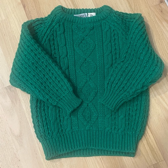 Hackett & Turpin  Irish 100% New Wool  Kids Sweate Sz 30 - Picture 1 of 8